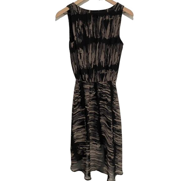 Mossimo Black & Beige Hi Low Hem Dress Size XS - Picture 6 of 7